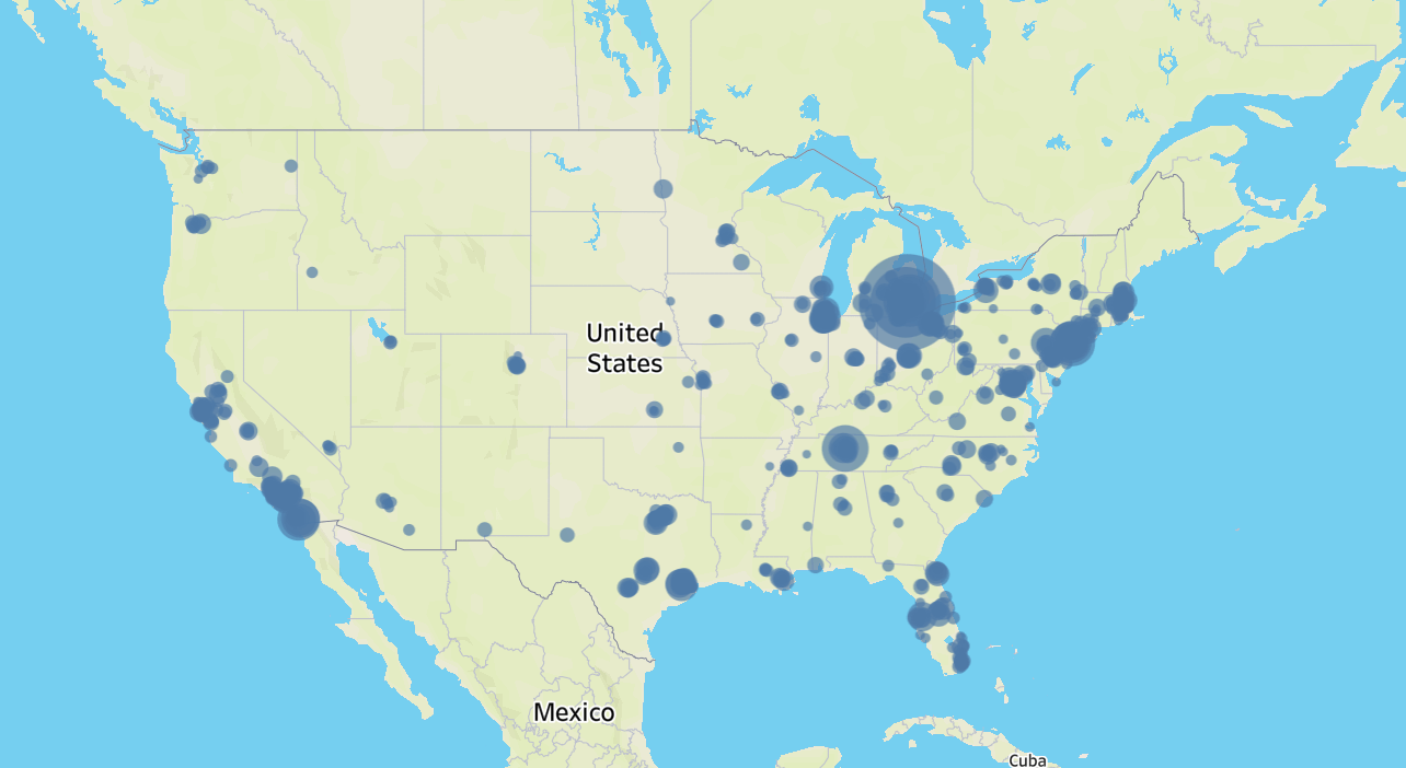 US Zip Code UPG Map - UPG North America